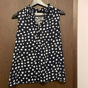 Loft polka dot tank